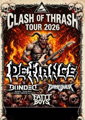 Clash of Thrash tour 2026 | Litomyšl