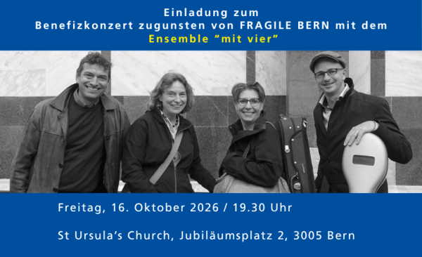 Benefizkonzert mit dem "Ensemble mit 4"