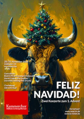FELIZ NAVIDAD - Two Concerts for the 1st Advent 2026