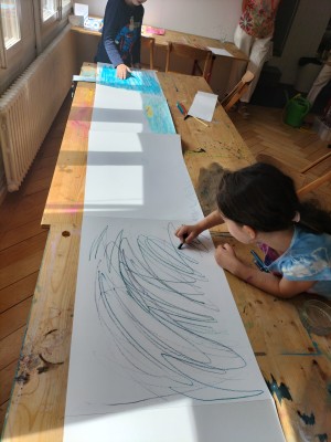 DRAWING IN THE MUSEUM / Zeichnen im Museum