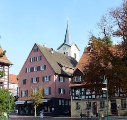 Old Heart of Schwenningen with Rössle Underpass