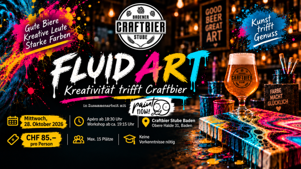 Fluid Art – Creativity Meets Craft Beer | Craftbier Stube Baden