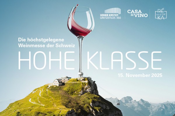 Hohe Klasse – La feria de vinos más alta de Suiza