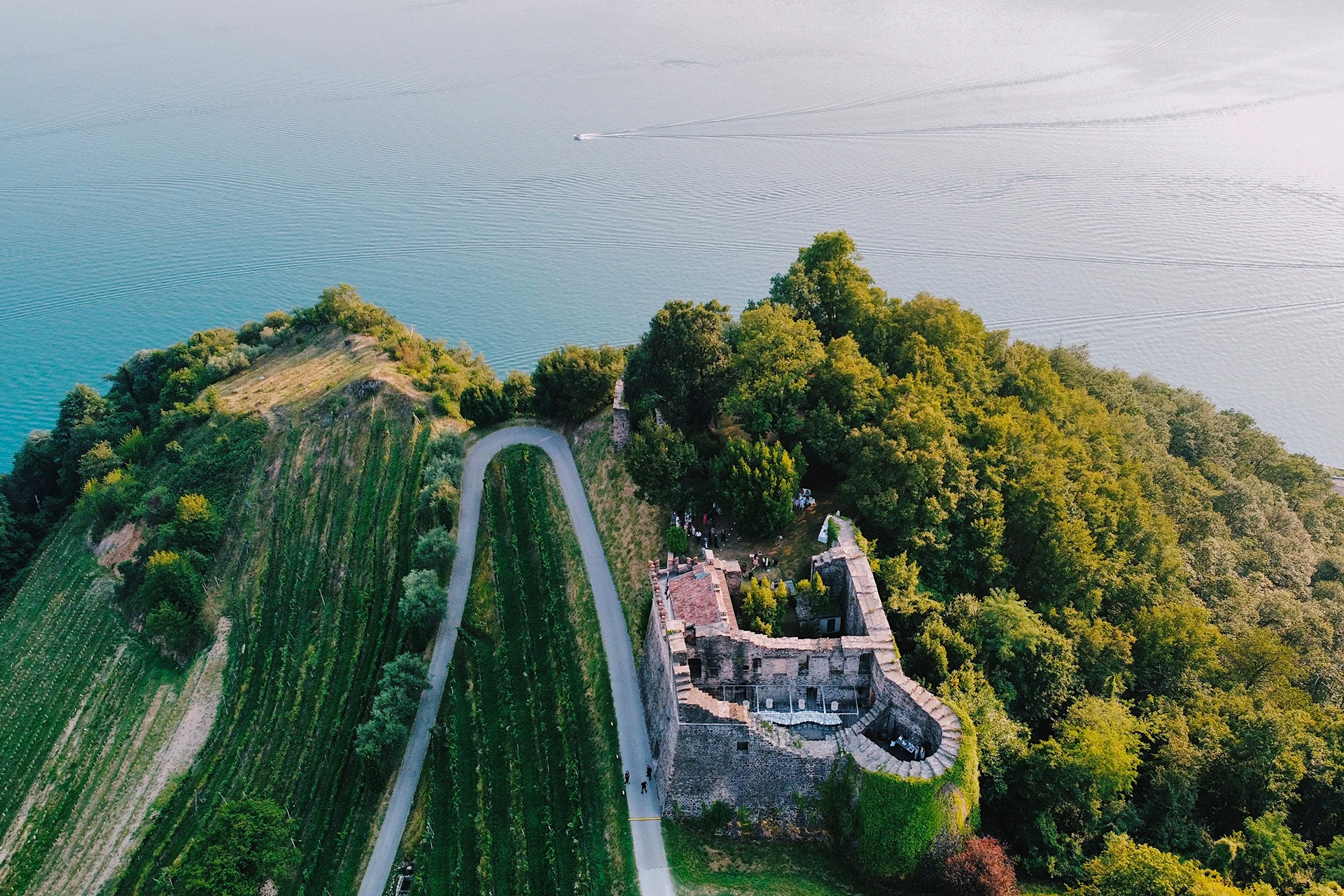 Déjeuner au Château – Tenuta Castello di Morcote