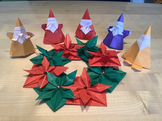 Christmas Origami – Creative Paper Art in Advent (Advanced)
