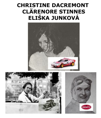 TRILOGIE DER RASANTEN FRAUEN - Legendäre Frauen im Motorsport