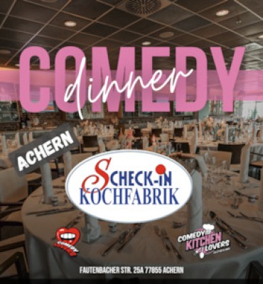 Comedy Dinner Achern - No Crime - Just Jokes!