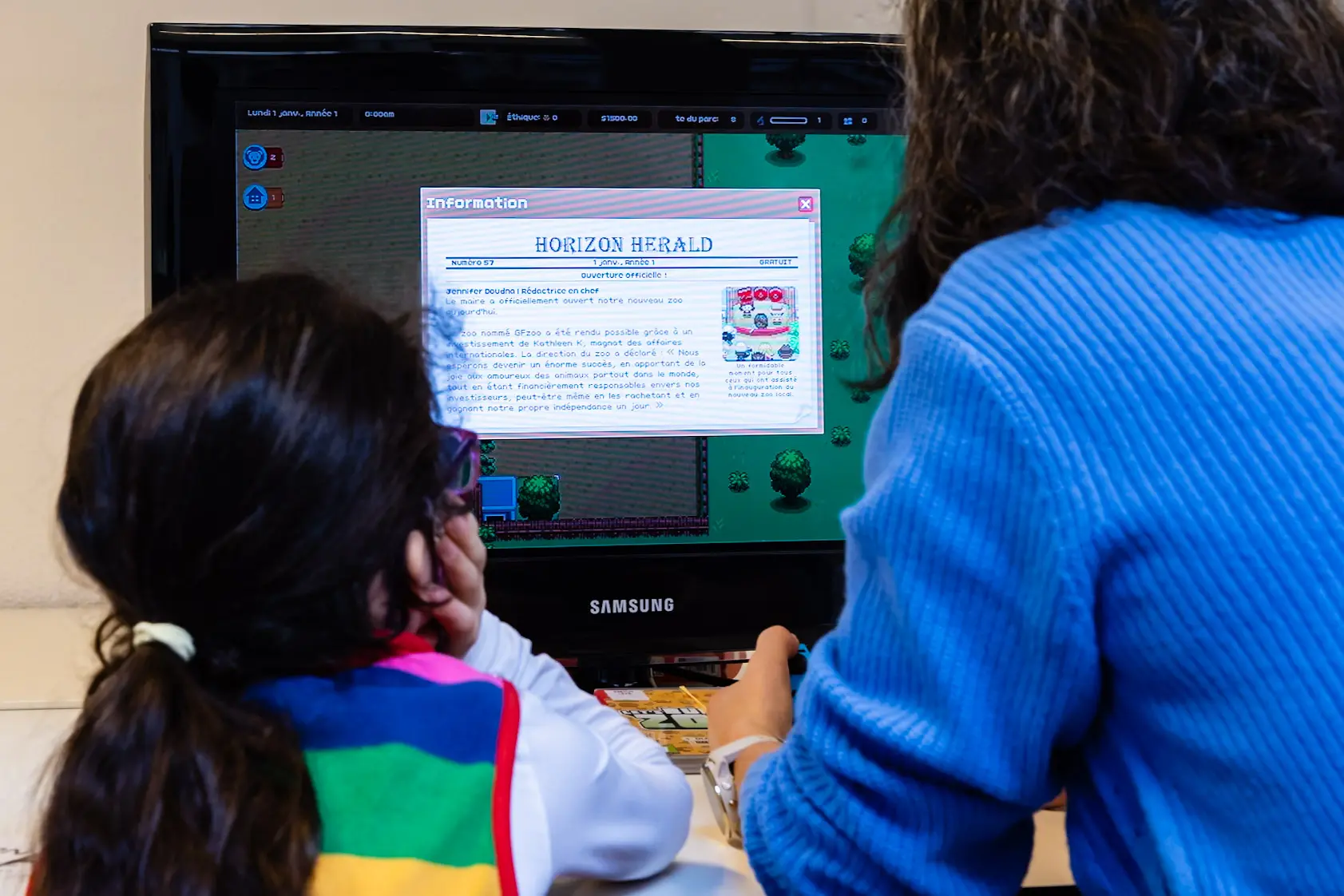 Inter-library Mario Kart Tournament: Qualifications at La Sallaz