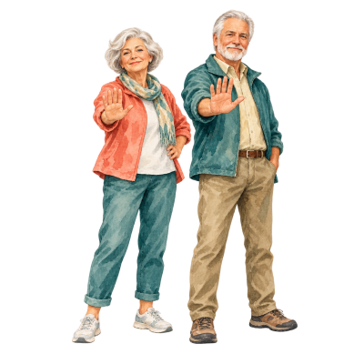 Rester simplement en bonne santé 60+: Se déplacer avec confiance