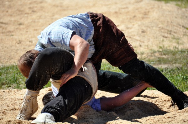 Swiss Wrestling Festivals at Ponts-de-Martel