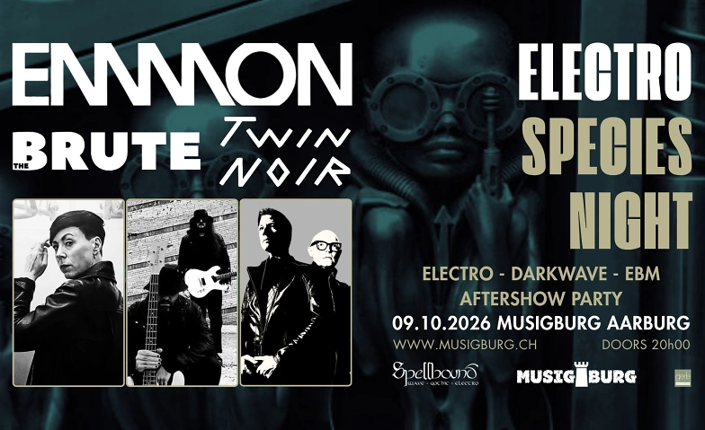 Electro Night: EMMON +TWIN NOIR + The Brute