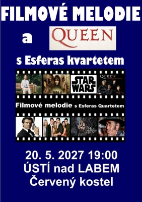 Queen and Film Melodies with Esferas Quartet