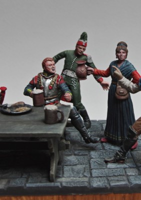 Fabrication d'une figurine en étain