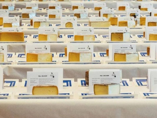 Swiss Cheese Awards with a Cheese and Specialty Market