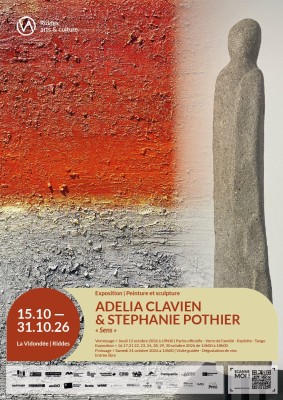AUSSTELLUNG „SENS“ – ADELIA CLAVIEN & STEPHANIE POTHIER