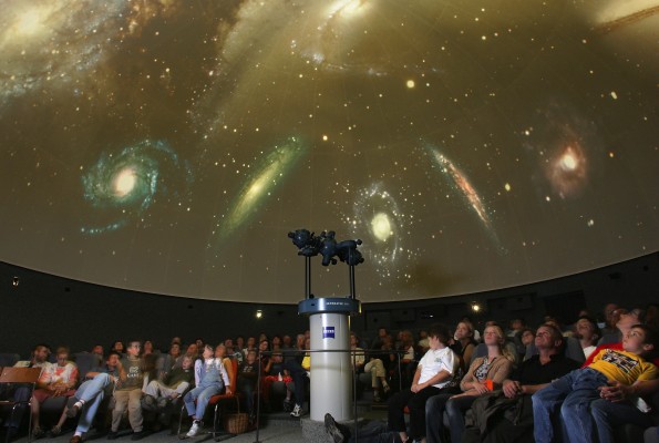 Live show at the planetarium