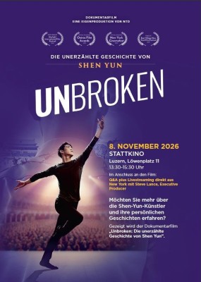 Stattkino Luzern: Film "Unbroken" (Fiona Young, 2026) plus Q&A