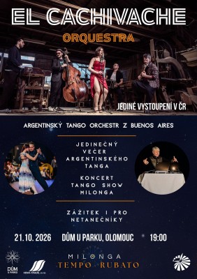 El Cachivache Quinteto (ARG) & Tango Show & Milonga