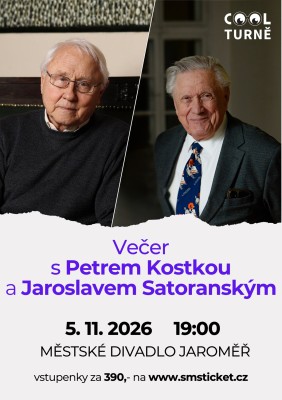 Ein Abend mit Petr Kostka und Jaroslav Satoranský