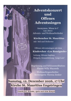 Advent Concert and Open Advent Singing