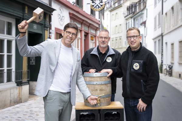 Festbier Tapping Ceremony with Beni Huggel and the Männerstimmen Basel