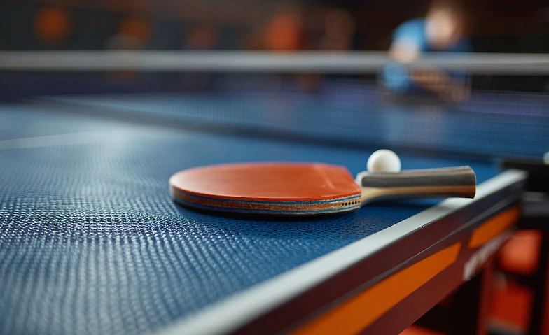 Entraînement d'initiation au tennis de table