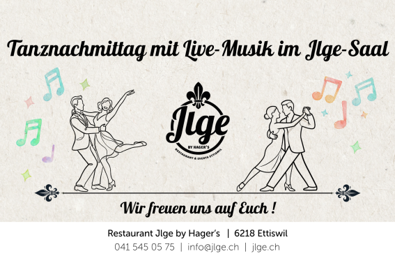 Dance Afternoon with Live Music in the Jlge Hall