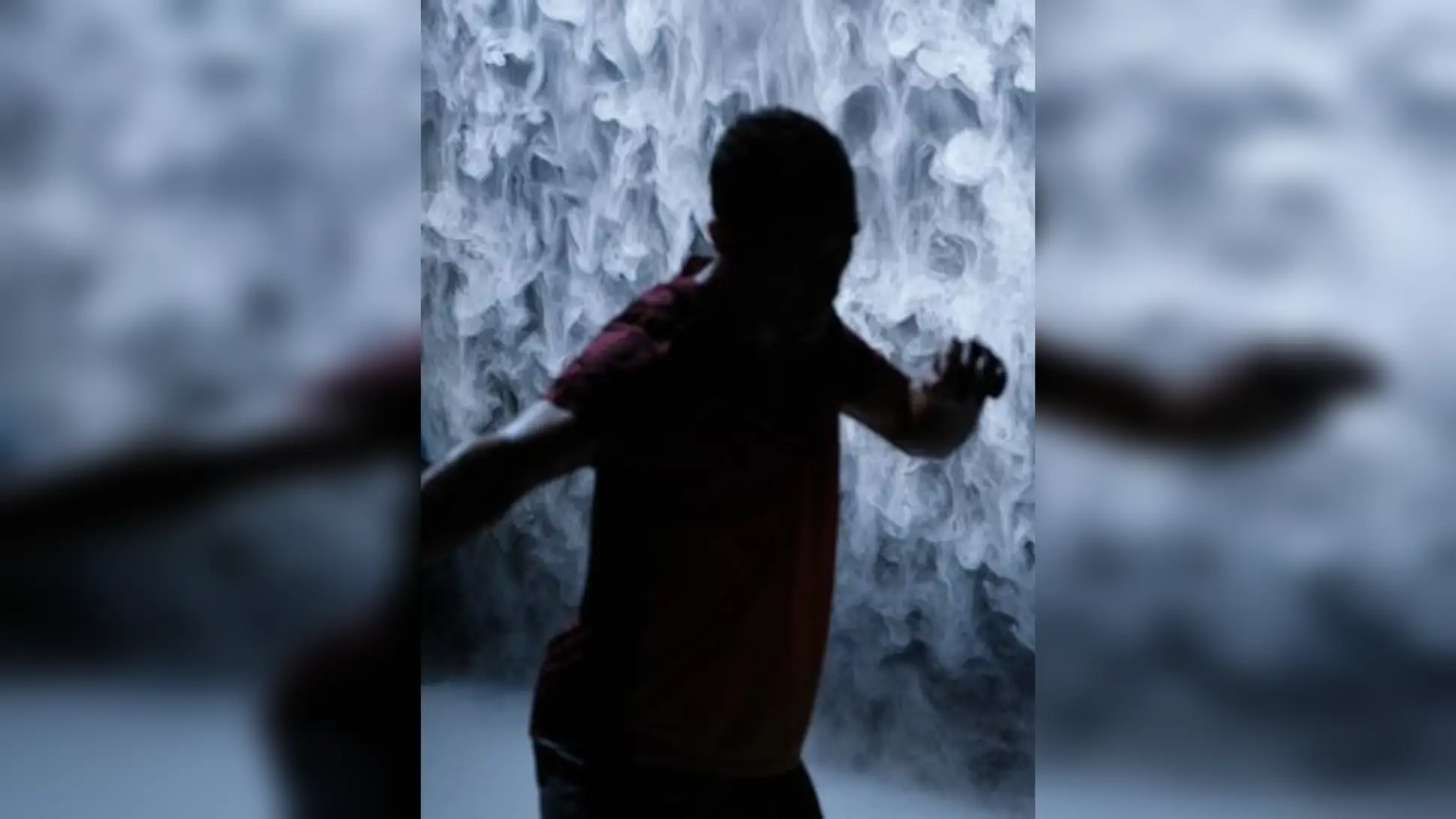 Falling from the clouds