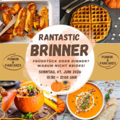Rantastic Brinner – Breakfast meets Dinner- Pumkin & Pancakes – Brinner en octubre