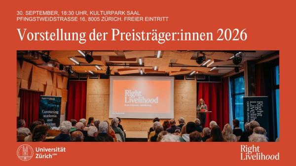 Presentation of the 2026 Laureates