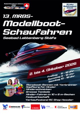13e Rencontre de Bateaux à Moteur / Démonstration de Bateaux Modèles à Stäfa 2026