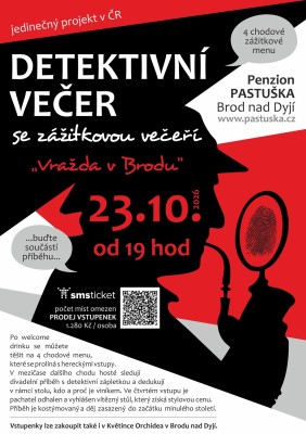 Detective Evening with Experiential Dinner