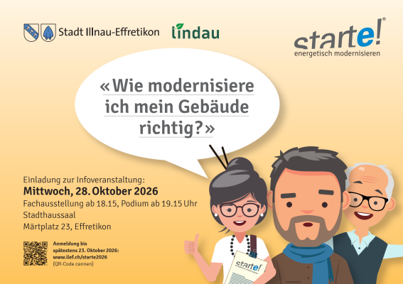 Séance d'information «starte!»: Comment moderniser correctement mon bâtiment ?