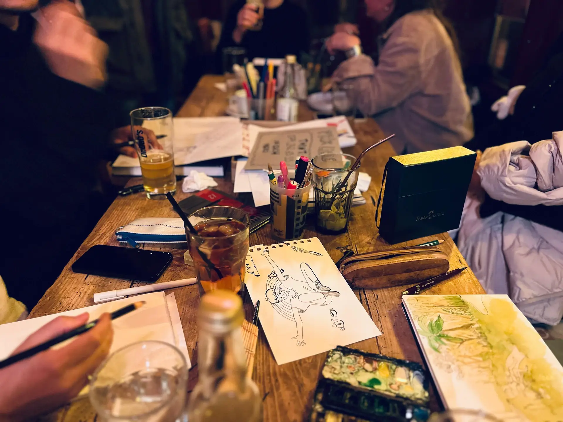 Atelier – Draw & Drink x Photo Elysée