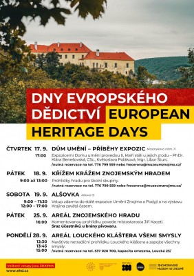 European Heritage Days in Znojmo