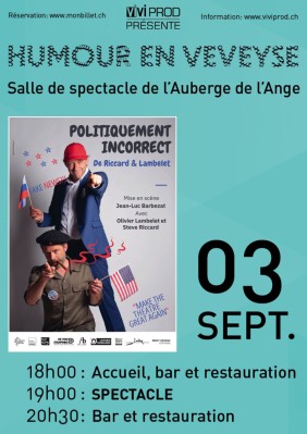 Humour en Veveyse – Politiquement incorrect