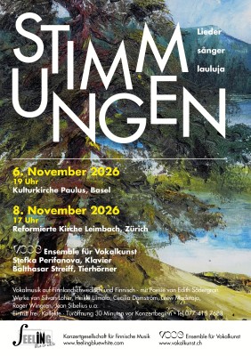Stimmungen. Songs, sånger, lauluja.