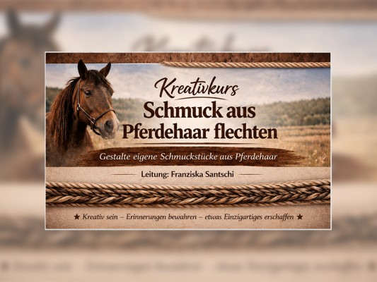 Joyería hecha de crin de caballo
