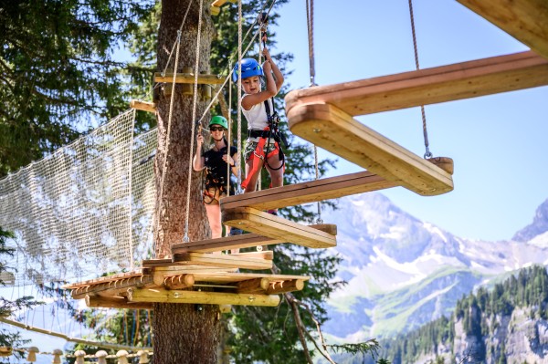 Familienprogramm: Erlebnis Seilpark, Grotzenbüel, 22. Juli 2026