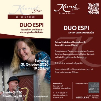DUO ESPI – Saxophone and Piano – a magical blend