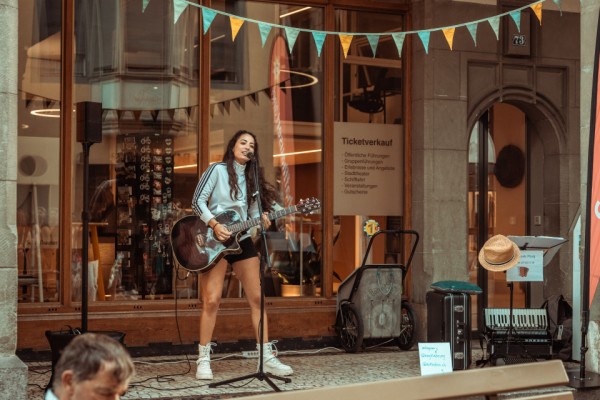 Ambiance at the Visitor Centre – a 'First Friday' event