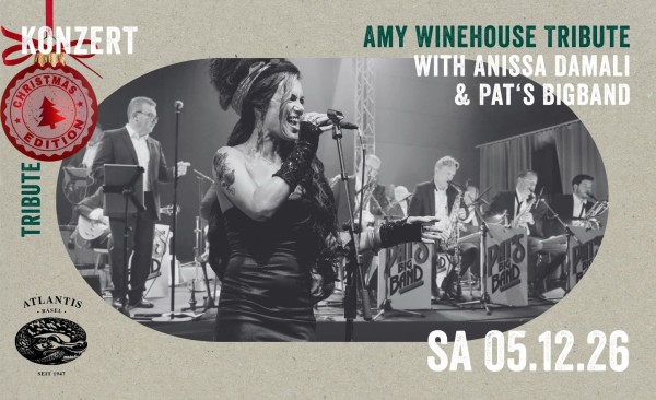 Amy Winehouse Tribute with Anissa Damali & Pats Big Band
