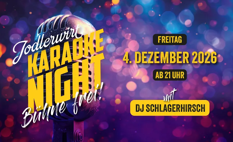 Jodlerwirt Karaoke Night