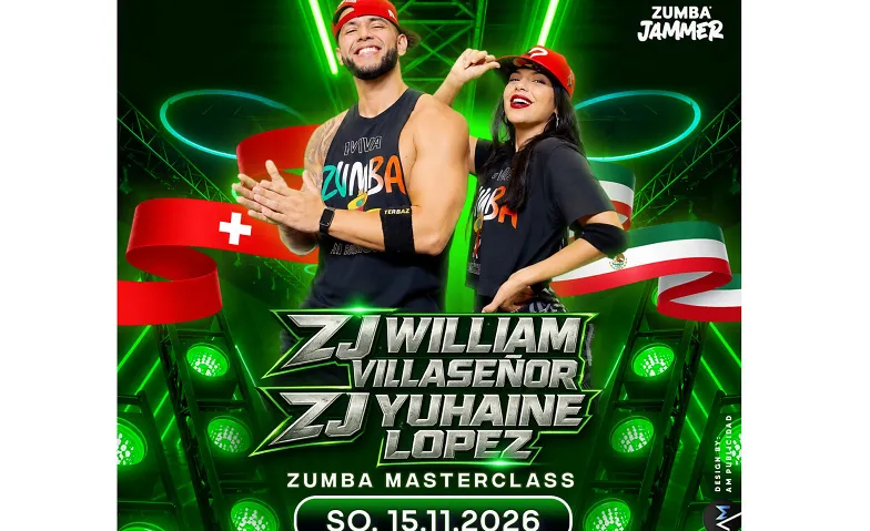 Zumba Masterclass mit ZJWilliam & ZJYuhaine