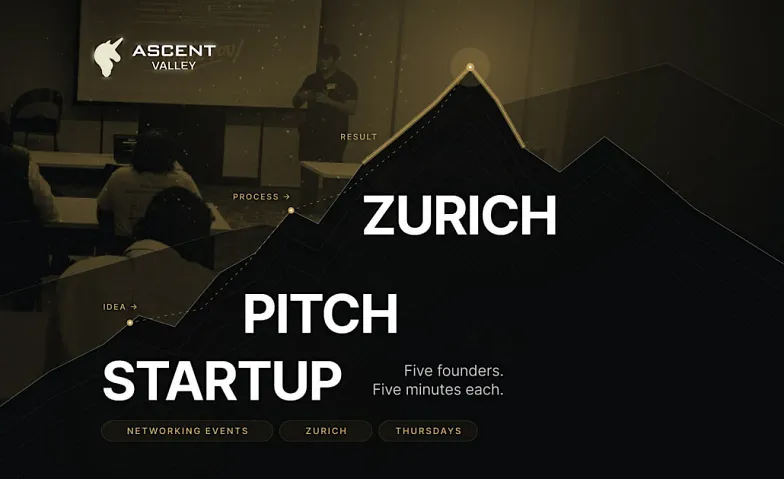 Événements de Pitch de Startups à Zurich : 5 Fondateurs sur Scène