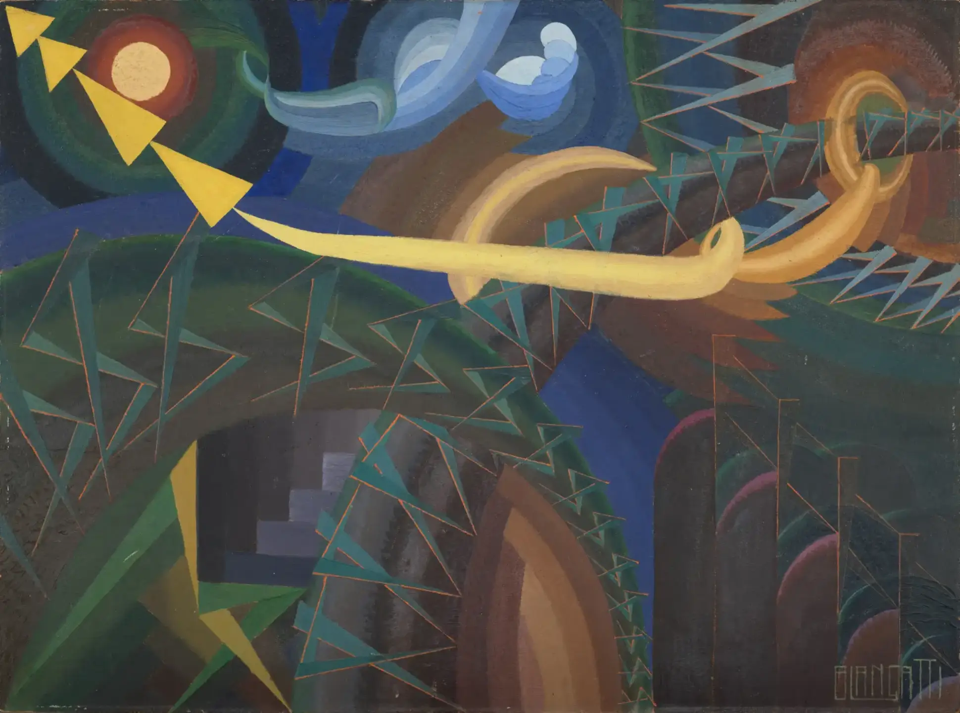 The Painter of Sounds - Blanc-Gatti