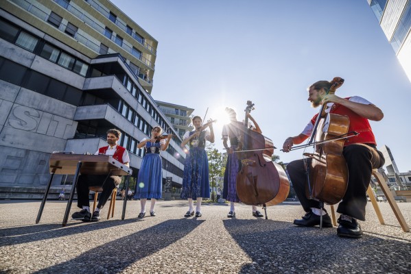 Musique de rue innovante d'Appenzell