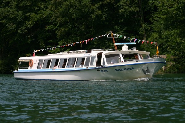 Brunch boat on the Rhine from Eglisau