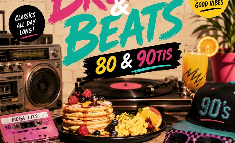 Brunch y Ritmos 80 y 90s 10.00-16.00