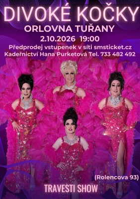 Travesti Divoké kočky v Brně-Tuřanech